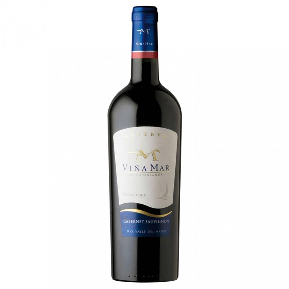 Вино Vina del Mar de Casablanca Reserva Cabernet Sauvignon  Винья Мар де Касабланка Резерва Каберне Совиньон  2017 750 мл