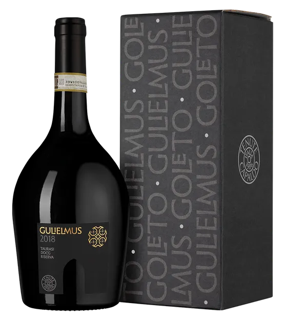 Вино Tenute Capaldo Gulielmus Taurasi Riserva gift box  2018  750 мл