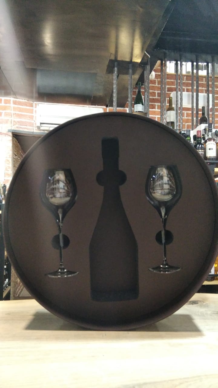 Набор Коробка для Шампани с 2-мя бокалами