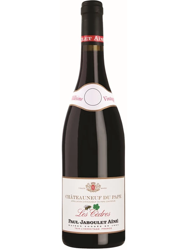Вино Paul Jaboulet Aine Les Cedres Rouge Chateauneuf du Pape  2022  750 мл