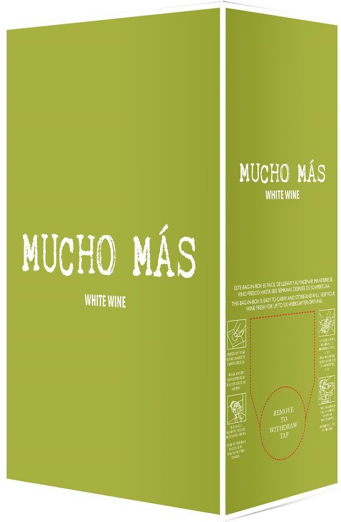 Вино Felix Solis Mucho Mas white Semi-Dry bag-in-box  3 л