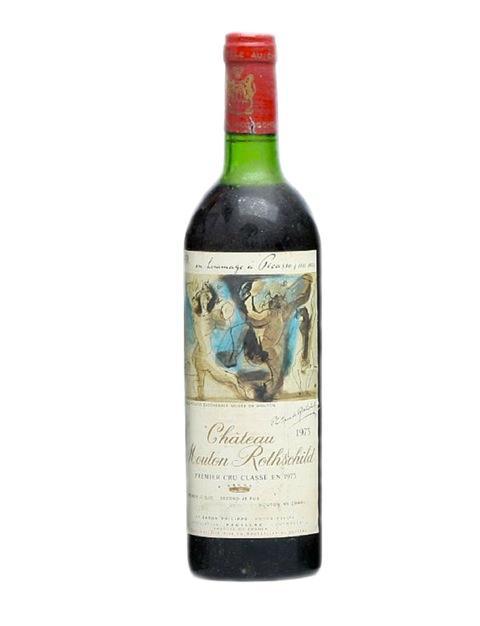 Chateau Mouton Rothschild, Шато Мутон Ротшильд 1973