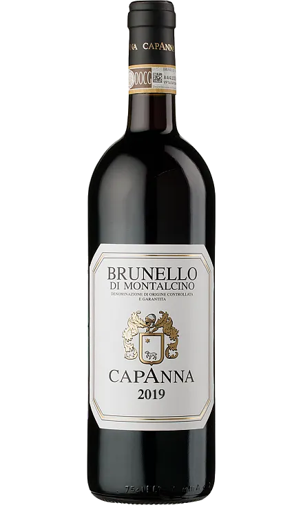Вино Capanna  Brunello di Montalcino  Tuscany DOCG   2019  750 мл
