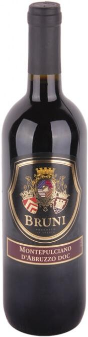 Вино  Bruni Montepulciano d’Abruzzo DOC Бруни  Монтепульчано д'Абруццо 2018 750 мл