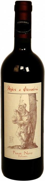 Вино Pojer e Sandri  Pinot Nero  Vigneti delle Dolomiti IGT  Пойер э Сандри  Пино Неро 2010  750 мл