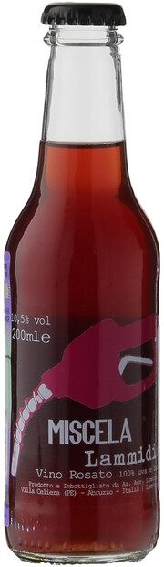 Вино Lammidia  Miscela Rosato Ламмидиа  Мишела Розато 10,5 % 2020 200 мл