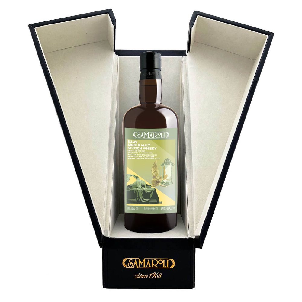 Виски Samaroli  Caol Ila Leoville Poyferre Islay Single Malt Scotch 2009 gift box  700 мл