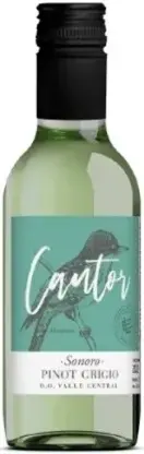 Вино  Luis Felipe Edwards Cantor Sonoro Pinot Grigio Central Valley DO   2022  187 мл