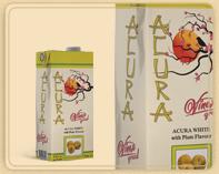 Винный напиток  Acura white with Plum Flavour sweet Акура Белая со вкусом сливы сладкий 1000 мл