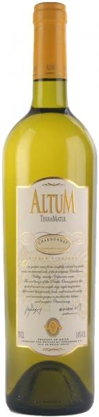 Вино TerraMater Altum Chardonnay ТерраМатер Альтум Шардонне 2014 750 мл