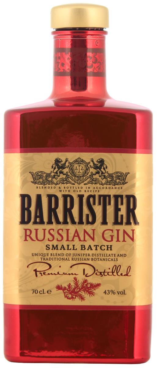 Джин  Кошерный Barrister Russian Gin   700 мл