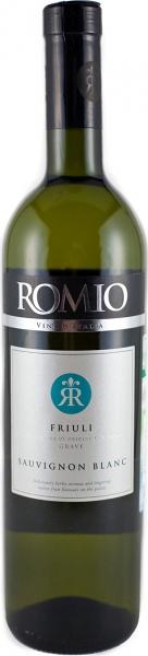 Вино Caviro /Кавиро Romio Sauvignon Blanc Friuli Grave DOC  Ромио Совиньон Блан Фриули Граве 2014года 0.75мл