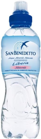 Вода San Benedetto Still Sport PET Сан Бенедетто негазированная в пластиковой бутылке (спорт) 500 мл