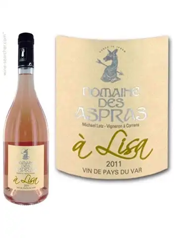 Вино Domaine des Aspras A Lisa Vin de Pays du Var 2022  750 мл