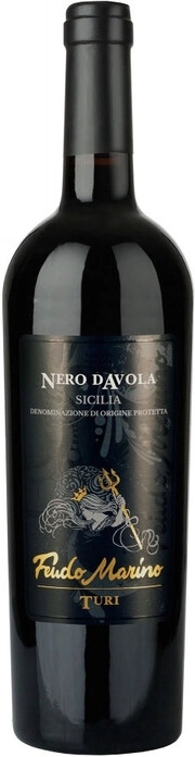 Вино Feudo Marino  "Turi" Nero d’Avola 2018 750 мл