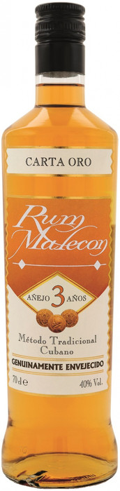 Ром Malecon  Carta Oro  3 Anos  700 мл