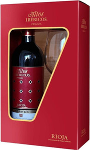 Вино Altos Ibericos  Crianza  Rioja DOC  gift box with glass   2016 750 мл