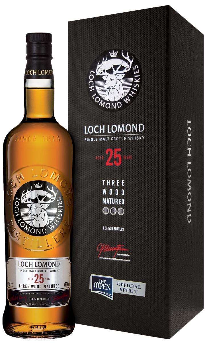 Виски Loch Lomond 25 Years Old Three Wood Matured  700 мл