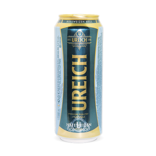 Пиво Ureich Hefeweizen Hell 500 мл