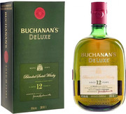 Виски Buchanan's De Luxe 12 Years Old  gift box 750 мл