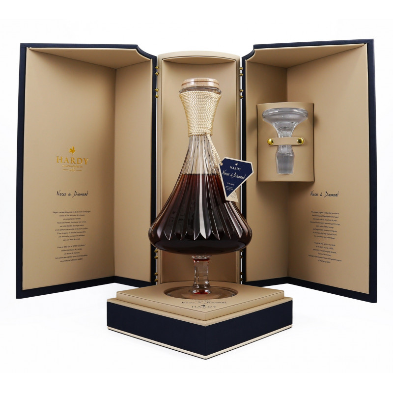 Коньяк Hardy Noces de Diamant Grande Champagne gift boх  700 мл