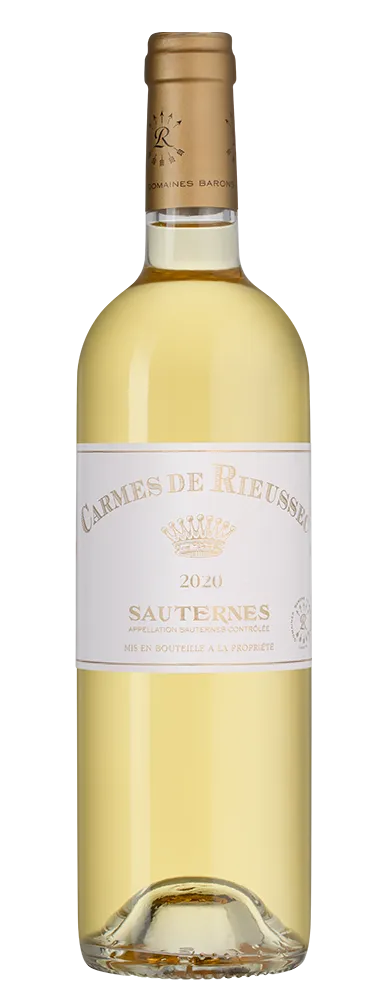 Вино Les Carmes de Rieussec Sauternes AOC  2020  750  мл