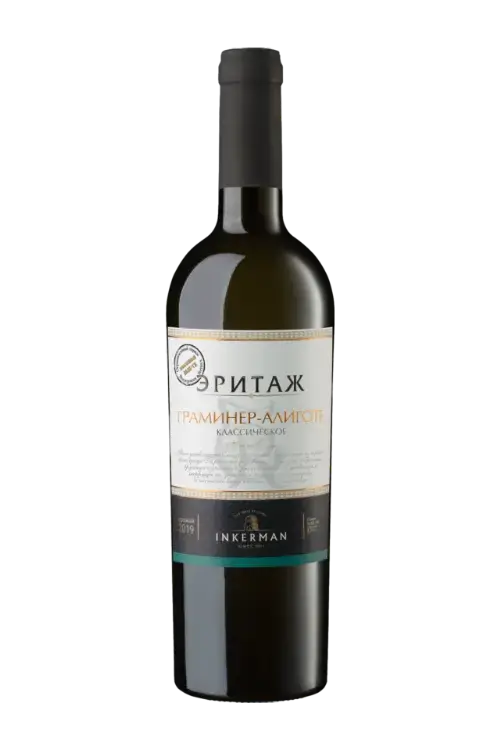 Вино Инкерман Эритаж Траминер-Алиготе Классическое 750 мл