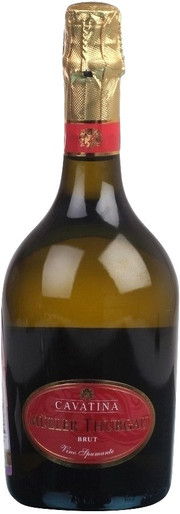 Игристое вино   Cavatina   Muller Thurgau Brut  750 мл