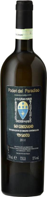 Вино Poderi del Paradiso, "Vin Santo", San Gimignano   Подери дель Парадизо,"Вин Санто", Сан Джиминьяно 2010 750 мл
