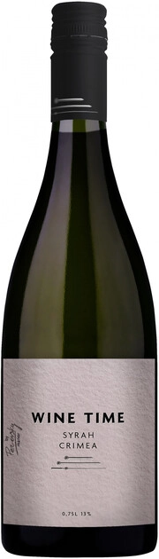 Вино  Wine Time  Syrah   2022 750 мл  13 %