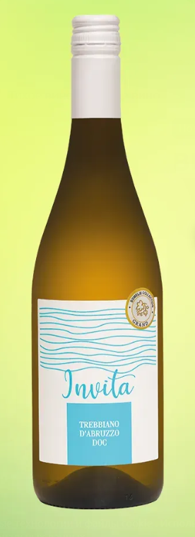 Вино Cantina Frentana Invita Trebbiano D'Abruzzo 750 мл 12%