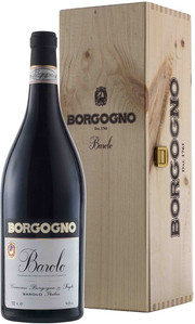 Вино Borgogno Barolo DOCG  wooden box  Боргоньо Бароло в деревянной коробке 2014 750 мл