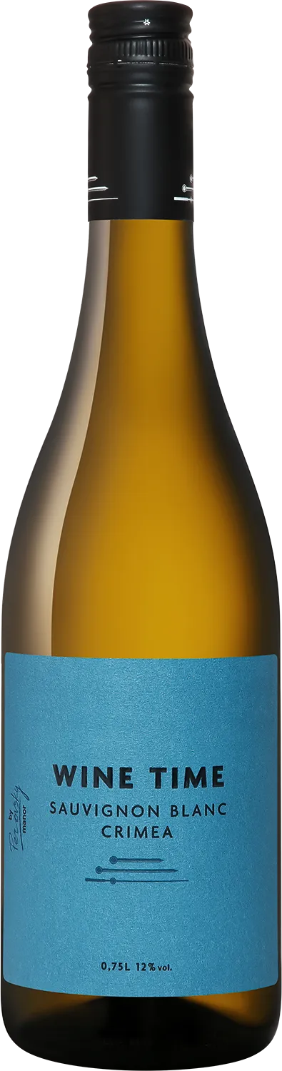 Вино  Вейн унд Вассер Вайн Тайм Совиньон Блан Крым 2022  750 мл 12%