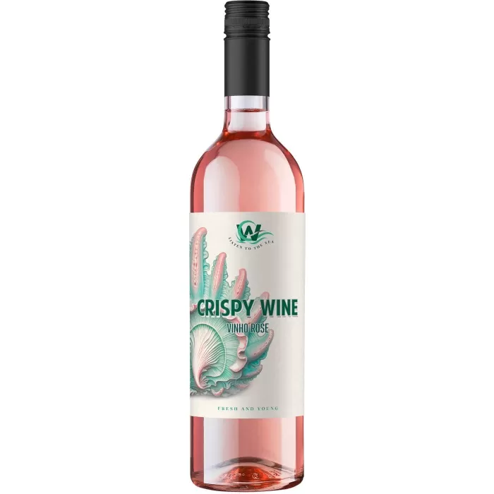 Вино Фотисаль СRISPY WINE  Rose   Криспи Вайн розовое  полусухое   750 мл 10,5 %