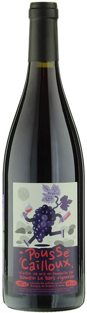 Вино  Romain le Bars Pousse Cailloux VdF     2020 750 мл
