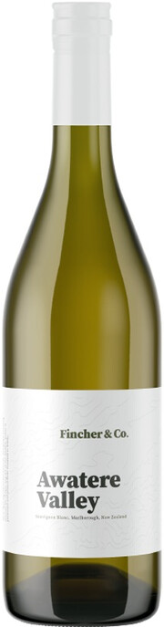 Вино Vineyard Productions Fincher & Co Sauvignon Blanc  Awatere Valley Финчер & Ко  Совиньон Блан, Аватере Валле 2020 750 мл