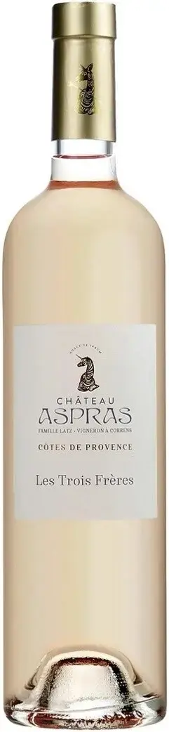 Вино Domaine des Aspras Les Trois Freres Rose Cotes de Provence  2020  750 мл