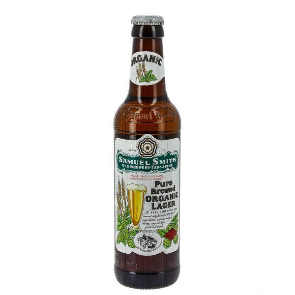 Пиво Samuel Smiths Pure Brewed Organic Lager/Сэмюэл Смит'с "Пьюр Брюд Органик Лагер" 355 мл