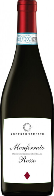 Вино Roberto Sarotto, Monferrato Rosso "Opus Magnum" DOC  Роберто Саротто, Монферрато Россо Опус Магнум 750 мл