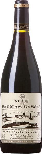 Вино Mas De Daumas Gassac Rouge  Saint-Guilhem-le-Dessert IGP  2015  750 мл