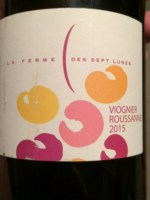 Вино   La Ferme de Sept Lunes VIognier-Roussanne VdF Ля Ферм де Сет Люн Вионье - Руссан 2018  750 мл