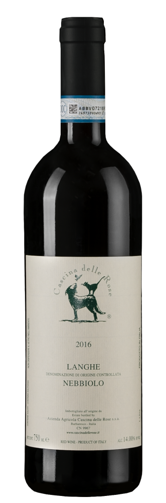 Вино Cascina delle Rose Langhe Nebbiolo Ланге Неббиоло 2022 750 мл