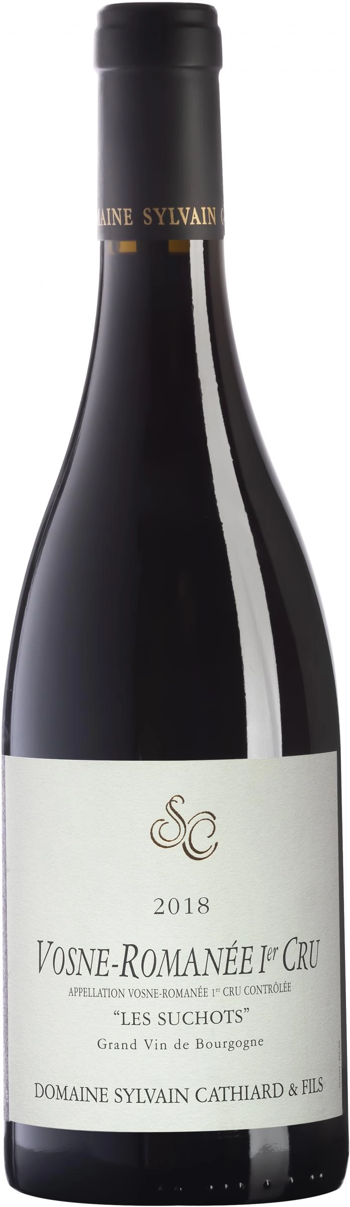 Вино Domaine Sylvain Cathiard et Fils Vosne-Romanée 1er Cru Les Suchots  2019 750 мл 12,5%