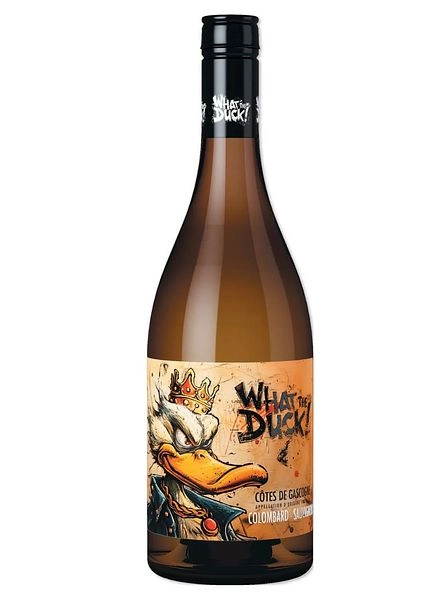 Вино Vignobles Vellas  What the Duck! Colombard-Sauvignon Blanc, Cotes de Gascogne IGP, 2024  2024  750 мл 11,5 %