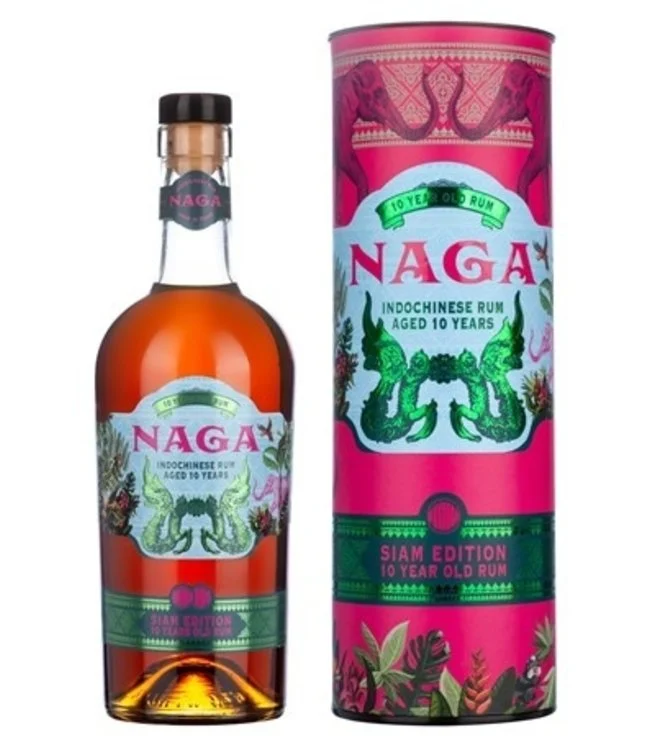 Ром Naga Siam Edition 10 YO in tube 700 мл