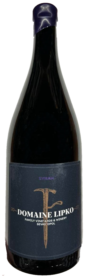 Вино Домен Липко Сира Каберне Совиньон Премиум 2023  750 мл 