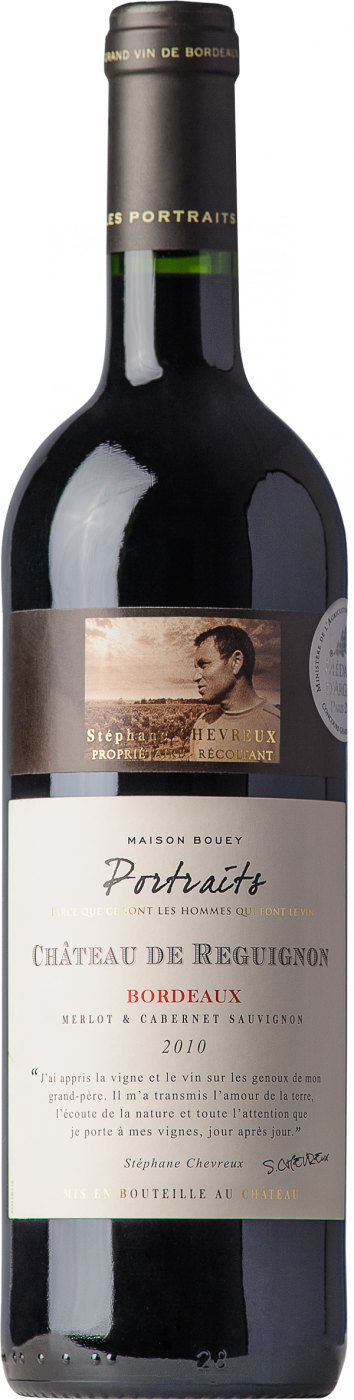 Вино Chateau de Reguignon, Bordeaux AOC, Шато де Региньон, 2010, 0.75 л