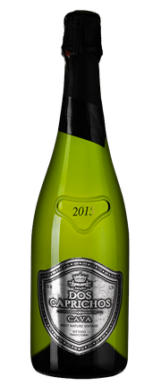 Игристое вино Cava Dos Caprichos Brut Nature  2016 750 мл