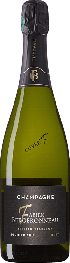 Шампанское FABIEN BERGERONNEAU Cuvée F Extra Brut 2018 750 мл 12%