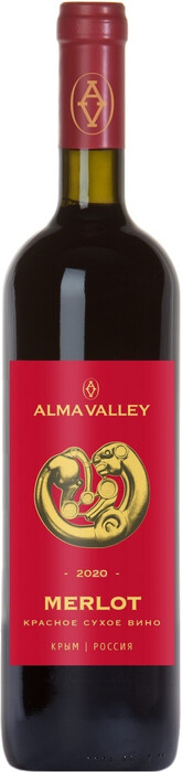 Вино Alma Valley Merlot  750 мл